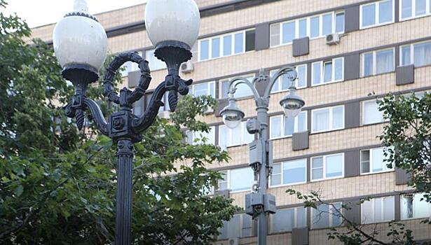 До конца года в Москве установят 20 тысяч новых фонарей