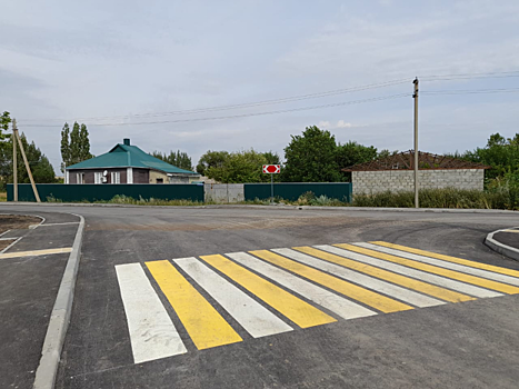 Капремонт дороги завершили на улице Строителей в хуторе Холодный Плес Красносулинского района