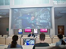 Космонавт Антон Шкаплеров встретился со студентами ТОГУ