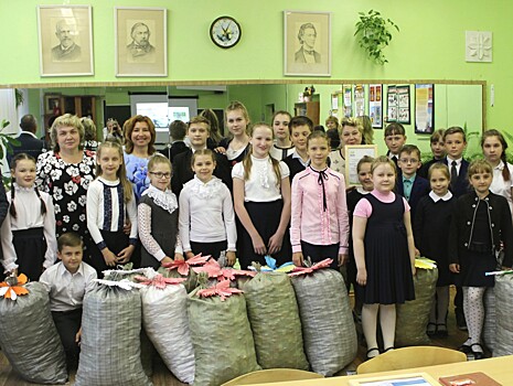 Конаковская школа собрала 150 кг пластиковых крышечек