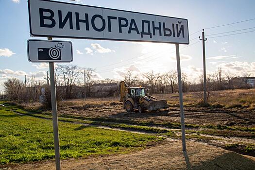 Под Анапой начали делать прокол под трассой для защиты от подтоплений