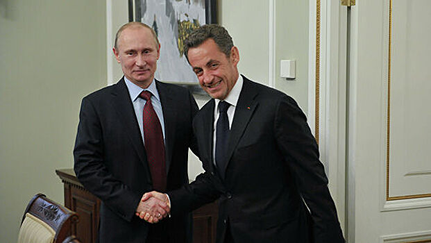 Путин и Саркози не поделили шоколадку