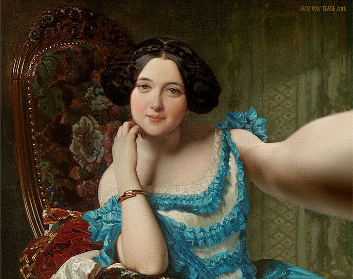 Федерико Мадрасо, «Портрет доньи Амалии де Льяно-и-Дотрес, графини де Вильчес», 1853