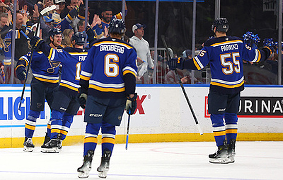 Шайба Торопченко помогла "Сент-Луису" перевести серию с "Виннипегом" в седьмой матч