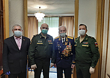 Командование Академии Генштаба поздравило с 95-летием  генерал-лейтенанта авиации Василия Макарова