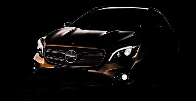 Mercedes-Benz покажет обновлённый GLA в Детройте