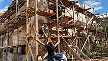Волонтеры Школы архитектурного наследия помогают восстанавливать Георгиевскую церковь