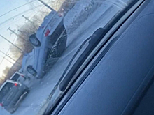 Автомобиль перевернулся в Кузбассе