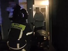 Спасатели спасли мать и ребёнка из горящего дома в деревне Хохряки под Ижевском