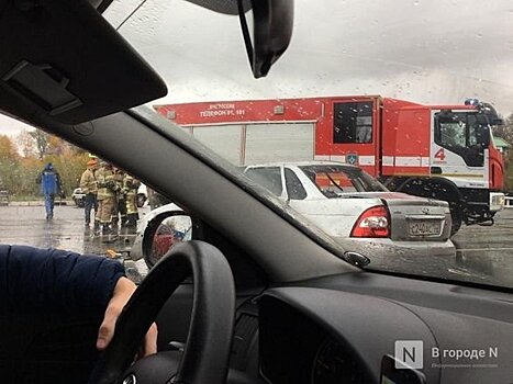 Водитель «Приоры» попал в больницу после массовой аварии в Советском районе
