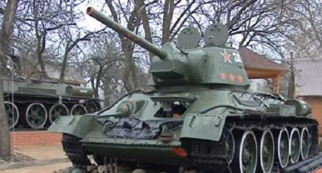 В Орловской области открыли танковый музей