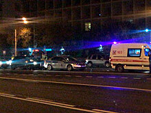 В Москве водитель сбил переходившего трассу пешехода