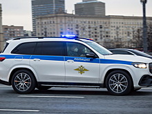 Посмотрите на суперкроссовер Mercedes-AMG GLS 63 московской полиции