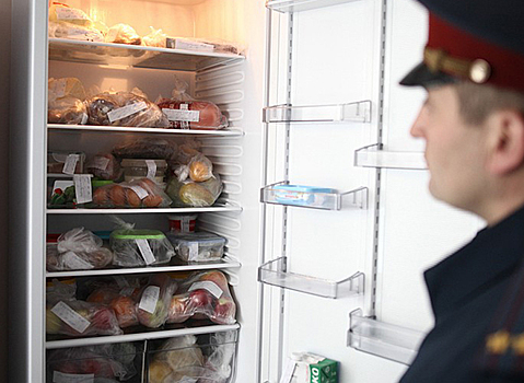 Домушник похитил холодильник и наволочки