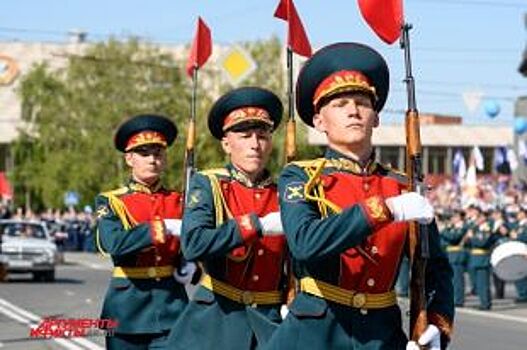 В Оренбурге прошел парад в честь 73-й годовщины Великой Победы