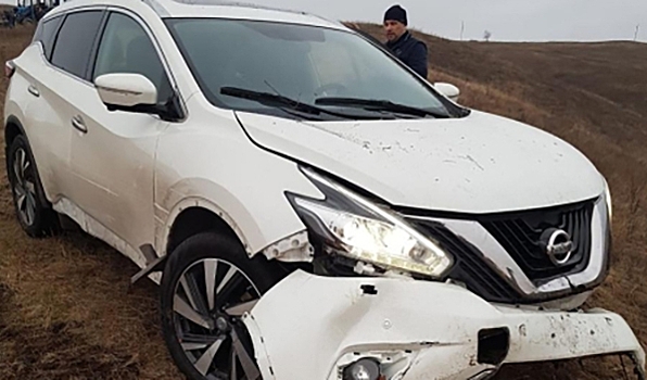 Под Воронежем Nissan вылетел в кювет: водитель погиб на месте