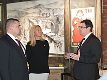 Спикер гордумы Андрей Дьяченко в преддверии Дня освобождения Воронежа от немецко-фашистских захватчиков ознакомился с экспозицией о ВОВ музея «Арсенал»