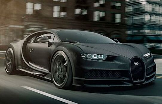 Представлен Bugatti Chiron Noire Special Edition