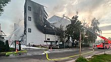 Пожарные прервали тушение завода в Берлине из-за угрозы загрязнения