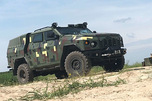 Украинский армейский внедорожник «Новатор» получит гражданскую версию