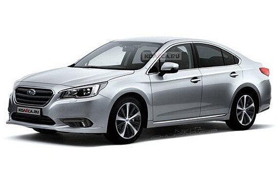 Появились первые изображения нового Subaru Legacy