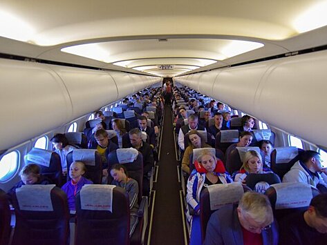 В России могут запретить рассаживать в самолете родителя и детей до 12 лет