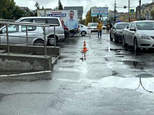 Сибирячка на авто сбила девушку на парковке «Бахетле» и скрылась с места ДТП