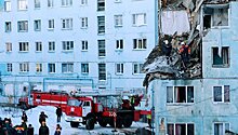 Взрыв дома в Мурманске попал на видео