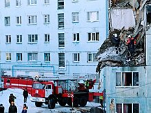 Взрыв дома в Мурманске попал на видео