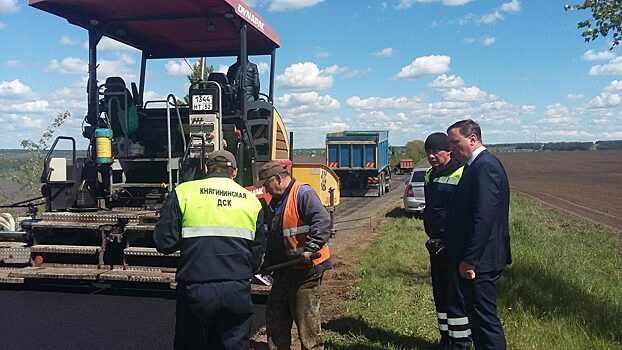 Дорожные работы в рамках национального проекта «Безопасные и качественные автомобильные дороги» начались в Княгининском районе