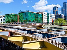 Работы по строительству путепровода через МЦД-1 и Северный дублер Кутузовского проспекта завершатся до конца 2022 года