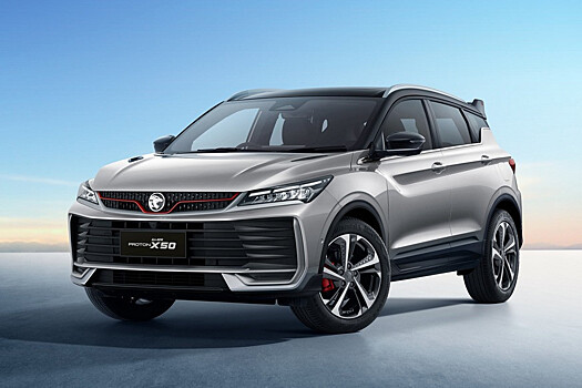 Proton представила рестайлинговый кроссовер X50