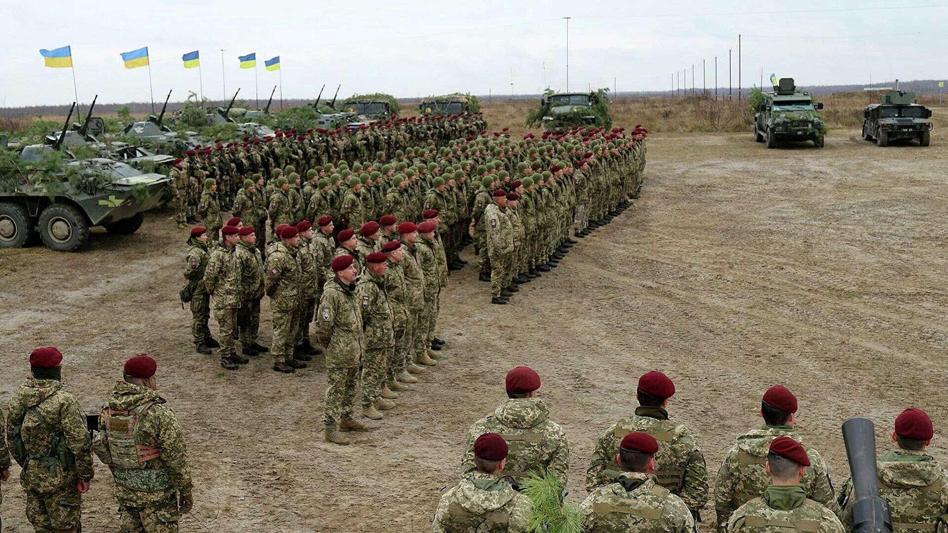 СМИ: США убедили Европу во «вторжении» России на Украину