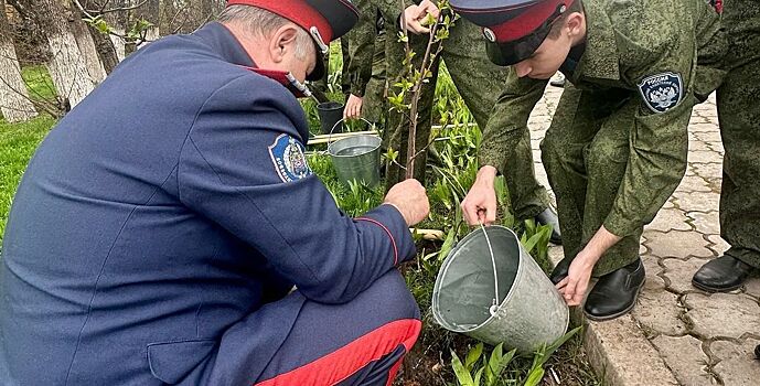 В Орловском казачьем кадетском корпусе 65 юношей посвящены в кадеты