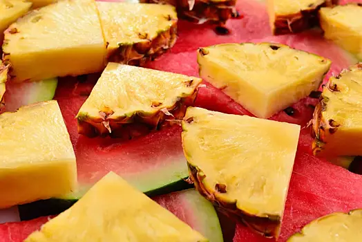 Арбуз оказался полезнее для уровня сахара в крови, чем ананас