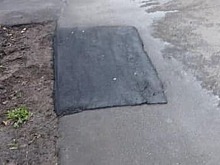 В Конаковском проезде восстановили участок тротуара