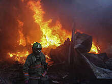 В сети опубликовано видео удара по объекту во Львовской области