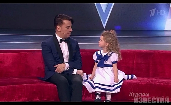 Малышка из Курска покорила зрителей Первого канала