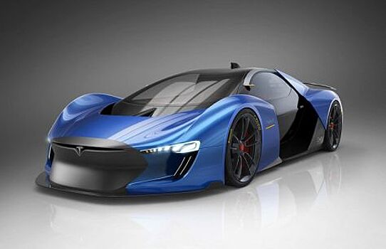 Tesla Model EXP: независимый взгляд на суперкар будущего