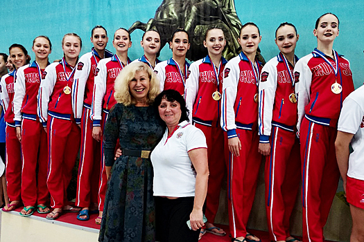Столичные синхронистки выиграли девять медалей Кубка России