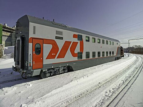 Из Москвы в Оренбург будет ходить двухэтажный поезд