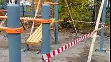 На воркаут-площадке на ул. Ленинградской в Вологде установили тренажеры