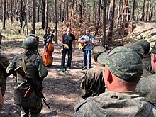 Нижегородские артисты дали концерт бойцам в зоне СВО в рамках акции «Актеры Нижнего — Донбассу»
