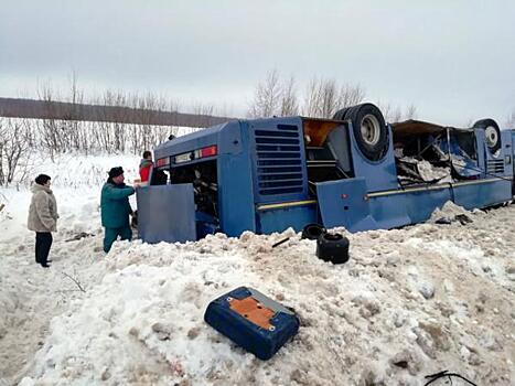 В МЧС подтвердили данные о погибших в ДТП с автобусом в Калужской области