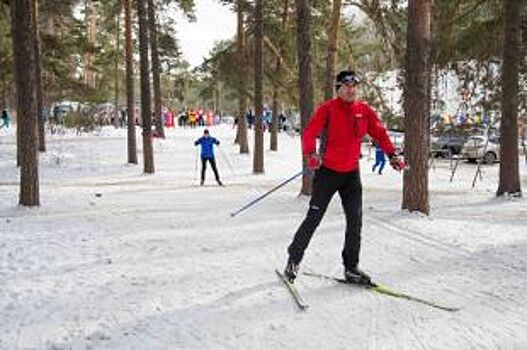 Для спортивных челябинцев открылся большой прокат лыж в сосновом бору