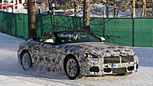 BMW "морозит" тест-пилотов в родстере Z5 с опущенной крышей
