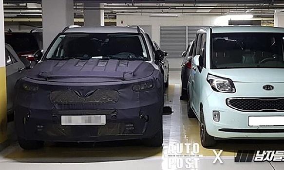 Новый Kia Sorento продемонстрировали на новых шпионских фото