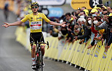 Словенский велогонщик Погачар выиграл 18-й этап "Тур де Франс"