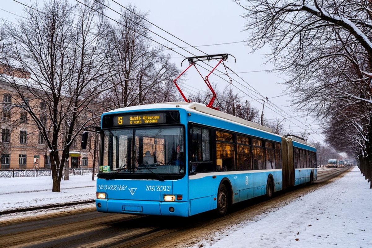 Новогодний сюрприз для пассажиров: троллейбусы завершат работу раньше