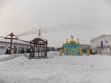 В Кемерове появилась копия храма Христа Спасителя